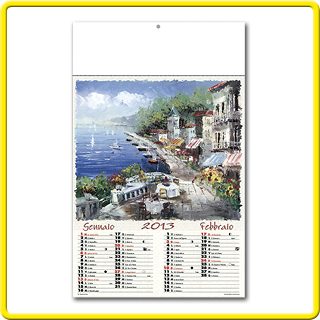 Art. 217 Calendario illustrato personalizzato